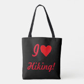 Tote Bag J'AIME Randonnée (Dos)