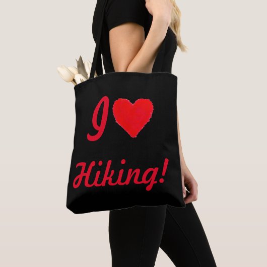 Tote Bag J'AIME Randonnée (De près)