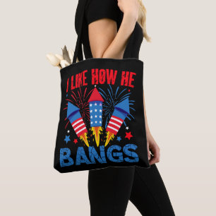 Tote Bag J'Aime Sa Façon Dont Il Soulage Couple Matching Fa