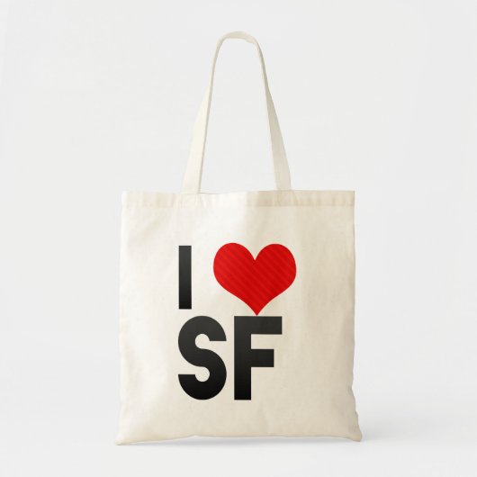 Tote Bag J'aime SF (Devant)