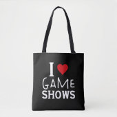 Tote Bag J'Aime Spectacles De Jeu, Drôle Disant Jeu Spectac (Devant)