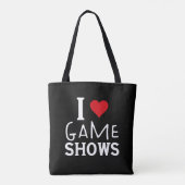 Tote Bag J'Aime Spectacles De Jeu, Drôle Disant Jeu Spectac (Dos)