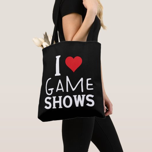 Tote Bag J'Aime Spectacles De Jeu, Drôle Disant Jeu Spectac (De près)