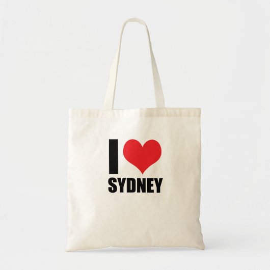 Tote Bag J'aime Sydney (Devant)