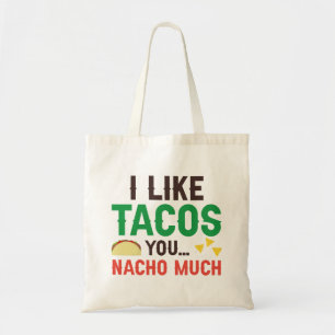 Tote Bag J'Aime Tacos Vous Nacho Beaucoup