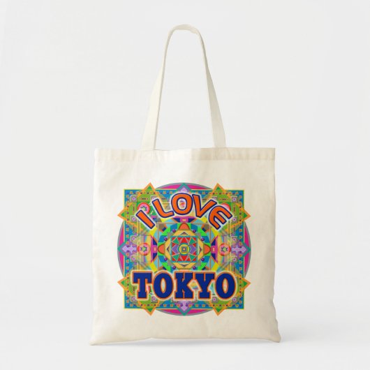 Tote Bag J'AIME TOKYO Happy Bag (Devant)