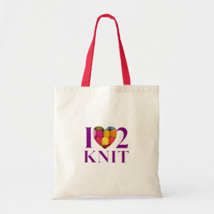 Tote Bag J'aime tricoter Fourre-tout