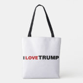Tote Bag J'aime Trump (Dos)