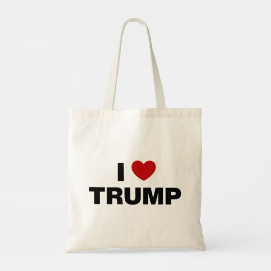 Tote Bag J'aime Trump (Dos)