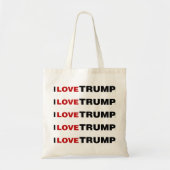 Tote Bag J'aime Trump (Devant)