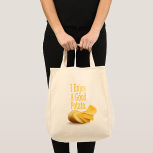 Tote Bag J'aime une bonne pomme de terre Amoureux drôle de