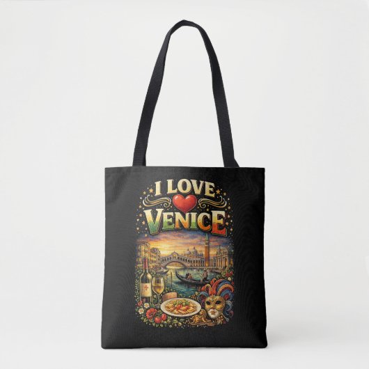 Tote Bag J'aime Venise (Devant)