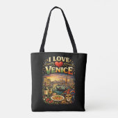 Tote Bag J'aime Venise (Dos)