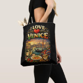 Tote Bag J'aime Venise (De près)