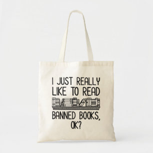 Tote Bag J'Aimerais Vraiment Lire Des Livres Interdits, D'A