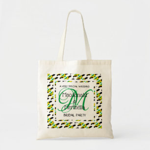 Tote Bag JAMAICA Monogramme Fête de mariage sur mesure