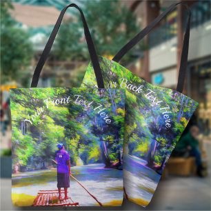 Tote Bag Jamaïcain River Raft Ride J001