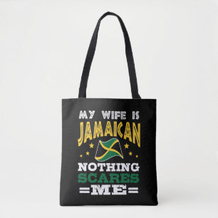 Tote Bag Jamaïcaine Femme Amusante Jamaïque