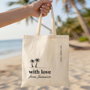 Tote Bag Jamaïque Ajoutez Votre Mariage De Destination Bien