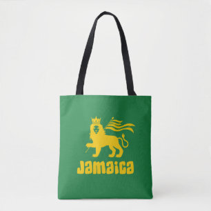 Tote Bag Jamaïque Rasta Lion