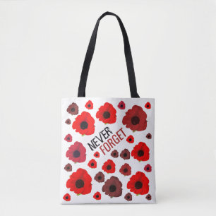 Tote Bag Jamais Oublié, Fleur De Pavot