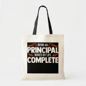Tote Bag Jambe sur les principaux makes my life complete te (Devant)