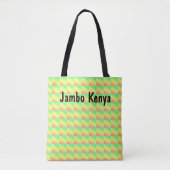 Tote Bag Jambo Kenya, Motif magique (Devant)