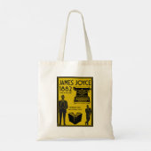 Tote Bag James Joyce Dublin Irlande (Dos)