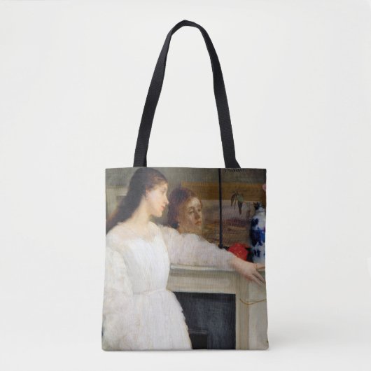 Tote Bag James Whistler - Symphonie en blanc no 2 (Devant)