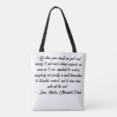 Tote Bag Jane Austen (Dos)