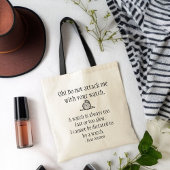 Tote Bag Jane Austen Citation Fourre-tout - Watch Attack