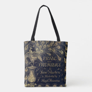 Tote Bag Jane Austen Fierté et préjugés Couverture du livre