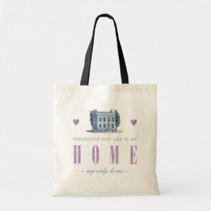 Tote Bag Jane Eyre - Ma seule maison - Maison