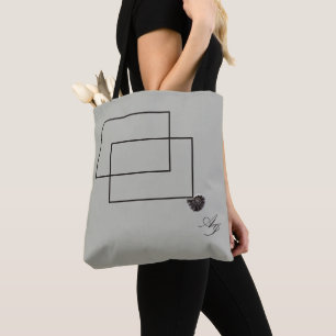 Tote Bag Japandi mer vie côtière beige neutre monochrome