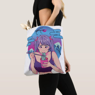 Tote Bag Japonais Anime Ramen