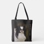 Tote Bag Japonais Chin Fourre-tout (Dos)