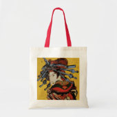 Tote Bag Japonais Courtesan Oiran par Vincent van Gogh (Devant)