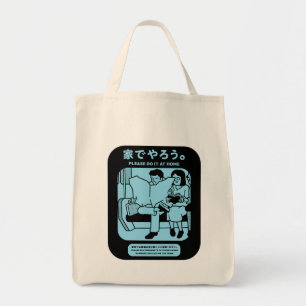Tote Bag Japonais Tokyo Métro Publicité