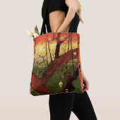 Tote Bag Japonisme : Arbre à prune fleuri par Vincent van G (De près)