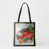Tote Bag Jardin 1904 de la graine Cie. de Salzer (Devant)
