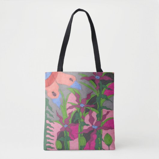 Tote Bag Jardin à Twilight (Devant)