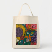 Tote Bag Jardin Abstrait (Devant)