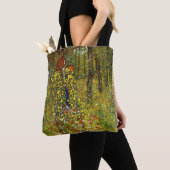 Tote Bag Jardin agricole avec Crucifix par Gustav Klimt (De près)