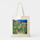 Tote Bag Jardin aux fleurs de Monet (Dos)