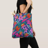 Tote Bag Jardin Botanique Vibrant (De près)