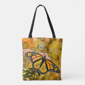 Tote Bag Jardin d'art du papillon monarque (Dos)