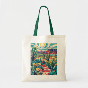 Tote Bag Jardin de cactus Cholla de Joshua Tree par Van Gog