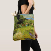Tote Bag Jardin de Daubigny par Vincent van Gogh, Le Jardin (De près)