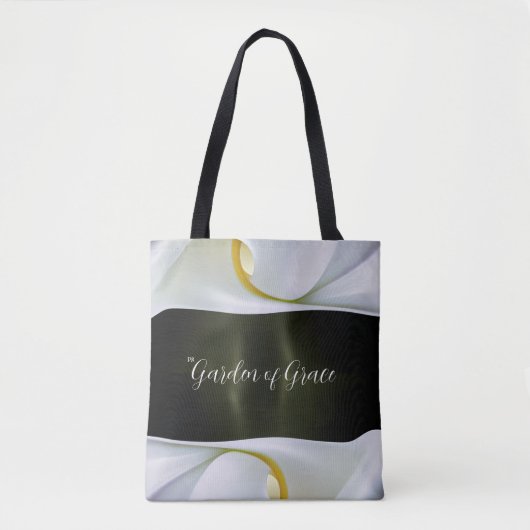 Tote Bag Jardin de Grace Calla Lily Fourre-tout (Devant)