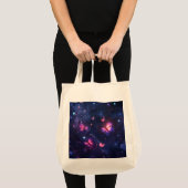 Tote Bag Jardin de papillons de nuit céleste (Devant (produit))